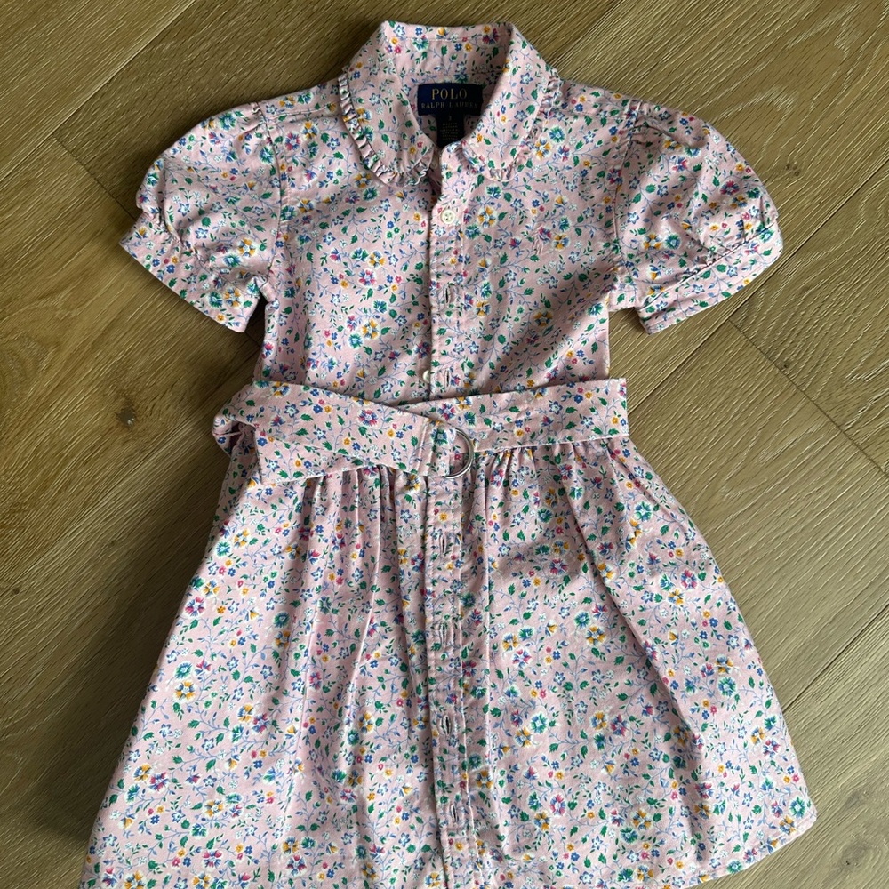 Polo by Ralph Lauren Pink Floral Patterned Garment